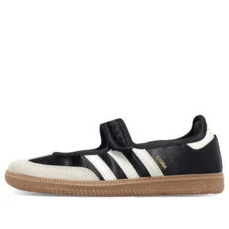 Adidas Samba Jane “Μαύρο Λευκό Χρυσό Μεταλλικό”