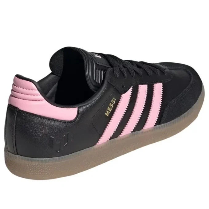 Adidas Samba Messi Indoor “Μαύρο Χρυσό Μεταλλικό Καουτσούκ”