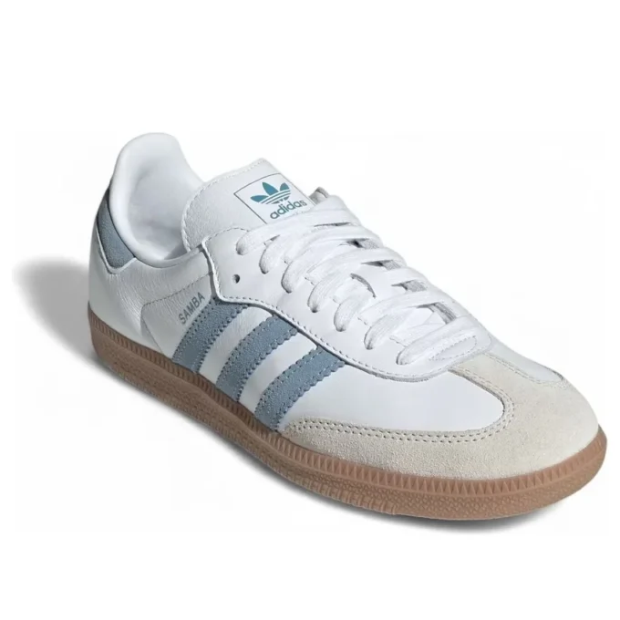 Adidas Samba OG “Cloud White Ash Blue”