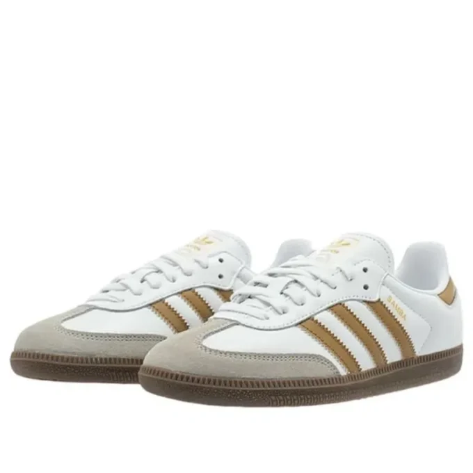 Adidas Samba OG “Cloud White Brown Desert”