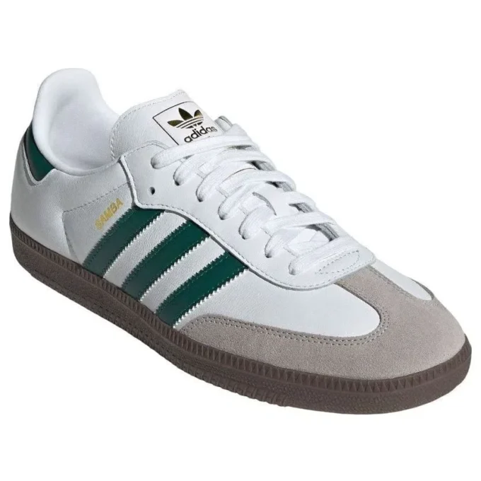 Adidas Samba OG “Cloud White Collegiate Green”