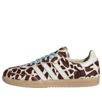 Adidas Samba OG “Giraffe Print Crystal Linen Gum”