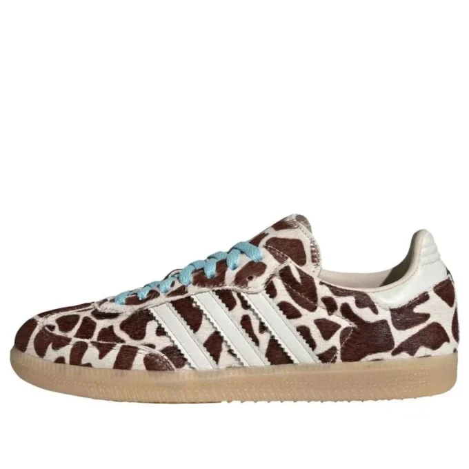 Adidas Samba OG “Giraffe Print Crystal Linen Gum”