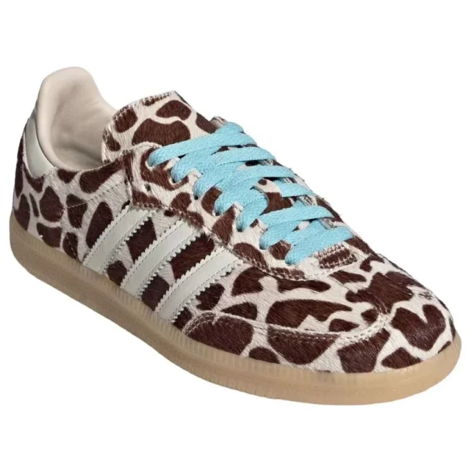 Adidas Samba OG “Giraffe Print Crystal Linen Gum”