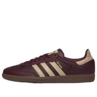 Adidas Samba OG “Maroon Crystal Sand”