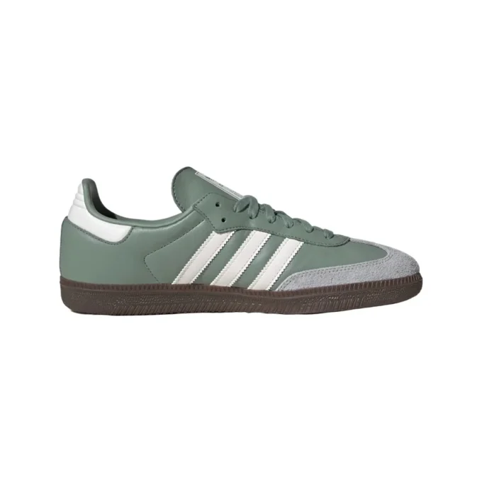 Adidas Samba OG “Silver Green Chalk White”
