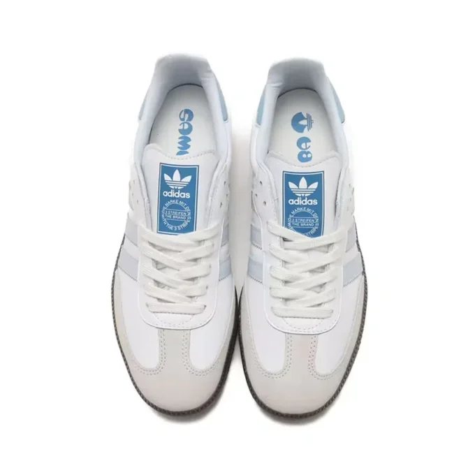 Adidas Samba OG “White Halo Blue Gum”