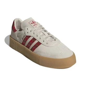 Adidas Sambarose “Διαφανές Καφέ Σκαρλέτ Κολεγιακό Πράσινο”