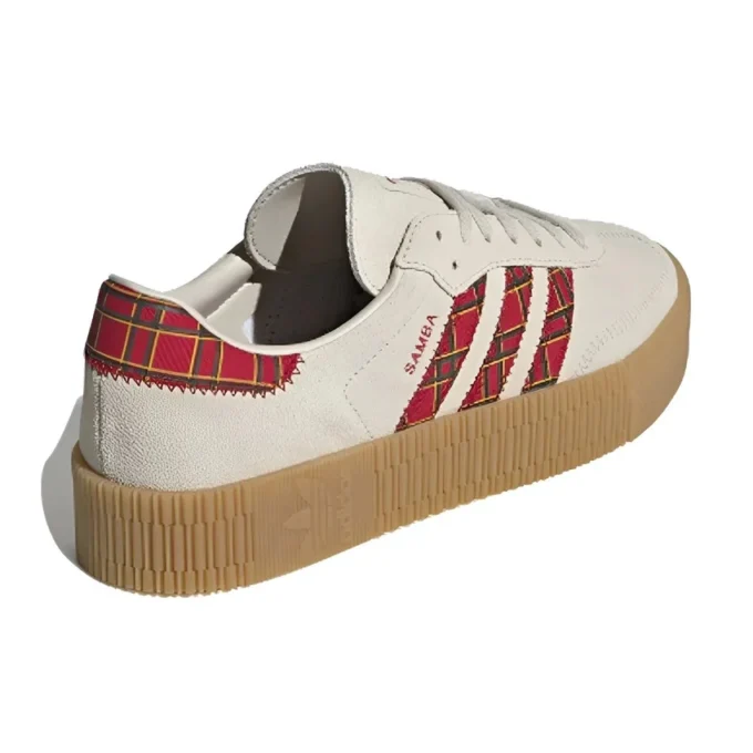 Adidas Sambarose “Διαφανές Καφέ Σκαρλέτ Κολεγιακό Πράσινο”