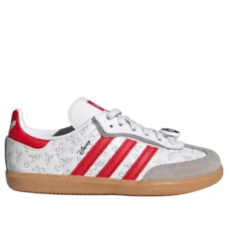 Adidas X Disney Samba OG Comfort Elastic Lace “White Better Scarlet”