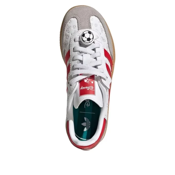 Adidas X Disney Samba OG Comfort Elastic Lace “White Better Scarlet”