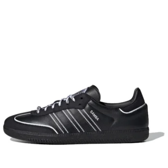 Adidastoc Samba OG “Μαύρο Λευκό Ασημί”